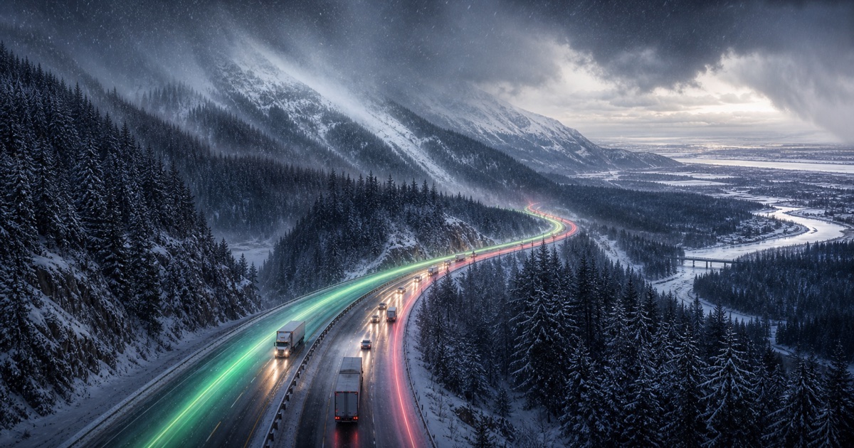 Seattle to Spokane route weather planning image
